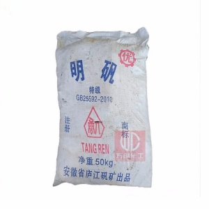 明礬，工業(yè)明礬，KAl(SO?)?·12H?O